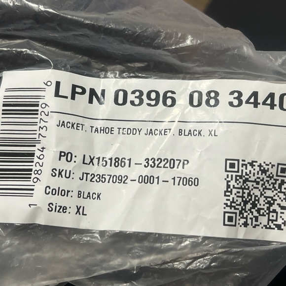 Black Sherpa Jacket - Picture 5 of 6